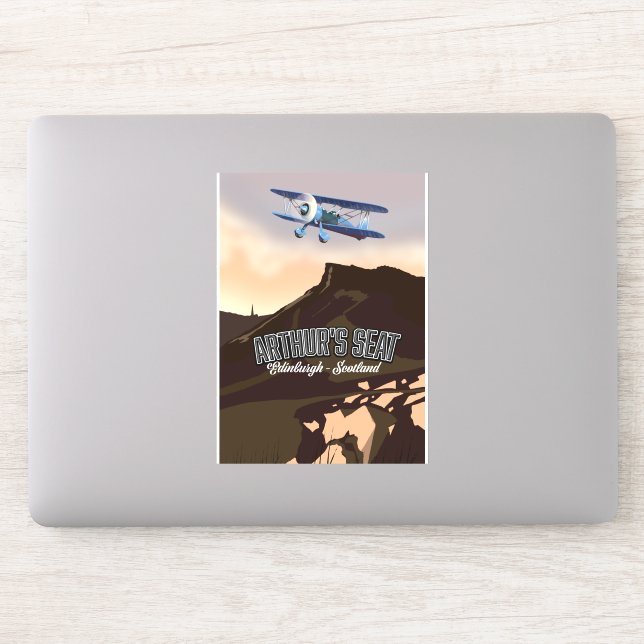 Sticker Arthur's Seat Edinburgh Scotland (Ordinateur)