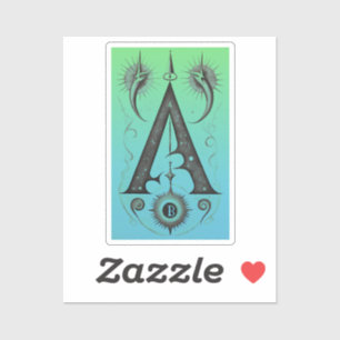 Sticker Artistic Symbol of Vision & Energy