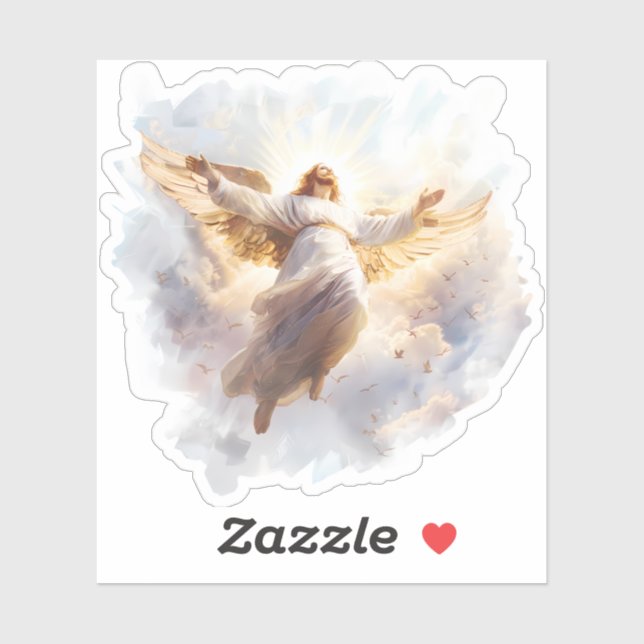 Sticker Ascension de Jésus-Christ Vinyle (Feuille)
