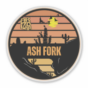 Sticker Ash Fork, Arizona