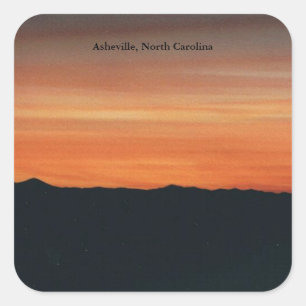 Sticker Asheville, Caroline du Nord