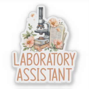 Sticker Assistant de laboratoire
