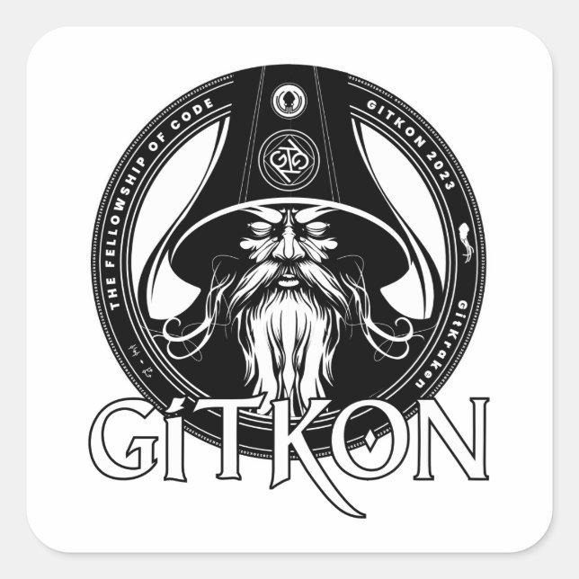 Sticker Assistant | GitKon : La Bourse de Code (Devant)