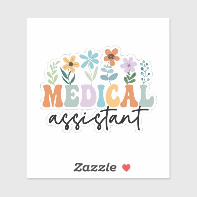 Sticker Assistant Médicale (Feuille)