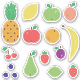 Sticker Assortiment de fruits