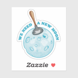 Sticker Astrologie de la nouvelle lune