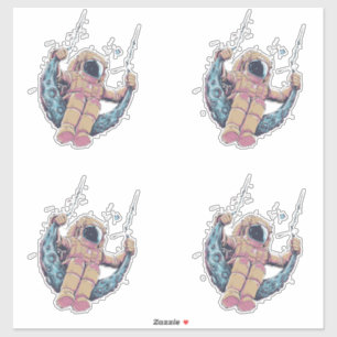 Sticker Astronaute