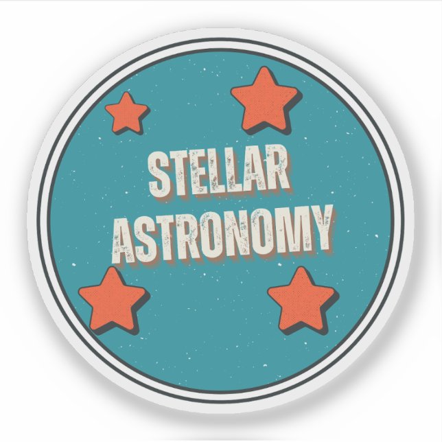 Sticker Astronomie Stellaire (Devant)