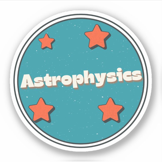 Sticker Astrophysique (Devant)