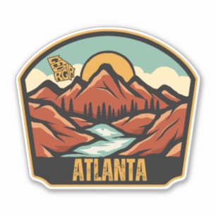 Sticker Atlanta, Géorgie