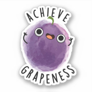 Sticker Atteindre l'aspect amusant jeu de pépin positif