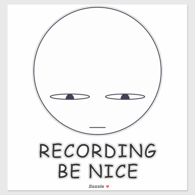 Sticker Attention (Feuille)