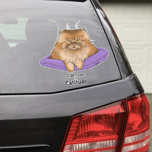 Sticker Attitude de chat drôle