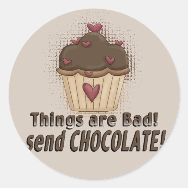 Sticker au chocolat (Devant)