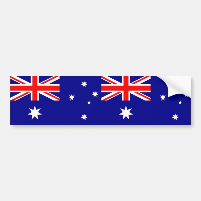 Sticker au drapeau australien (Devant)