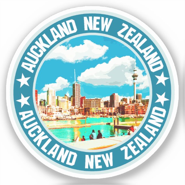 Sticker Auckland (Recto)