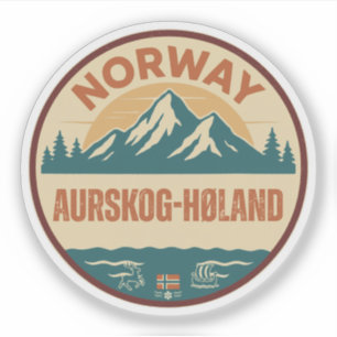 Sticker Aurskog-Høland, Norvège Norvège