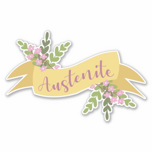 Sticker Austenite I (Devant)