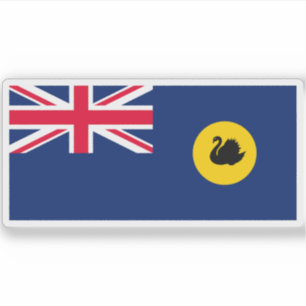 Sticker Australie occidentale État, Commonwealth australie