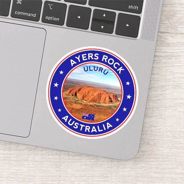 Sticker Australie, Uluru, Ayers Rock (Détail)