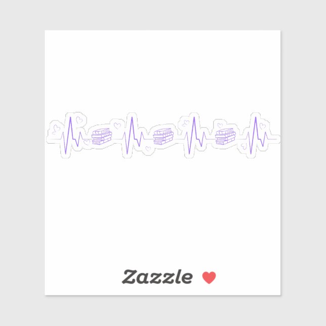 Sticker Auteur de livres (Feuille)