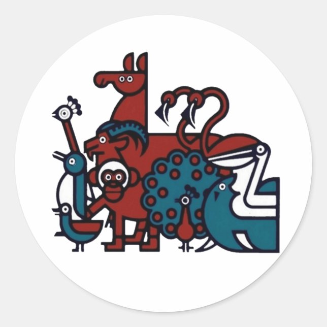 Sticker autoadhésif Penscynor Bird Gardens (Devant)