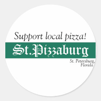 Sticker autochtone de St. Pizzaburg
