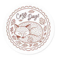 Sticker Automne Nature Feuilles