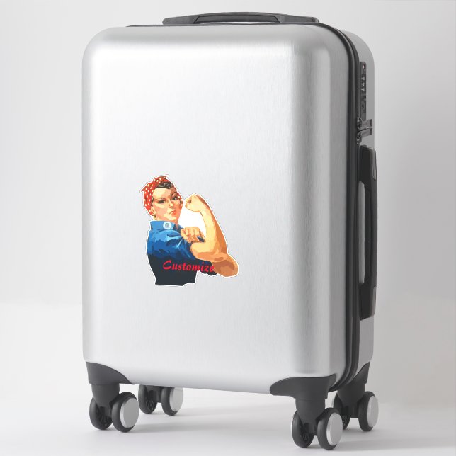 Sticker Autonomisation féminine Thunder_Cove (Sur valise)