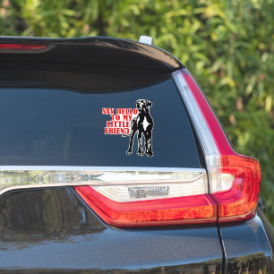 Sticker Autosticker Funny Great Dane Collection