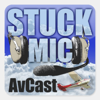 Sticker AvCast Mic Stuck