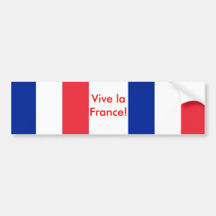Sticker avec Drapeau de France