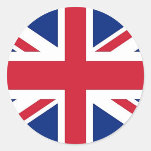 Sticker avec drapeau du Royaume-Uni