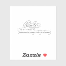 Sticker avec lecteur W/ Définition