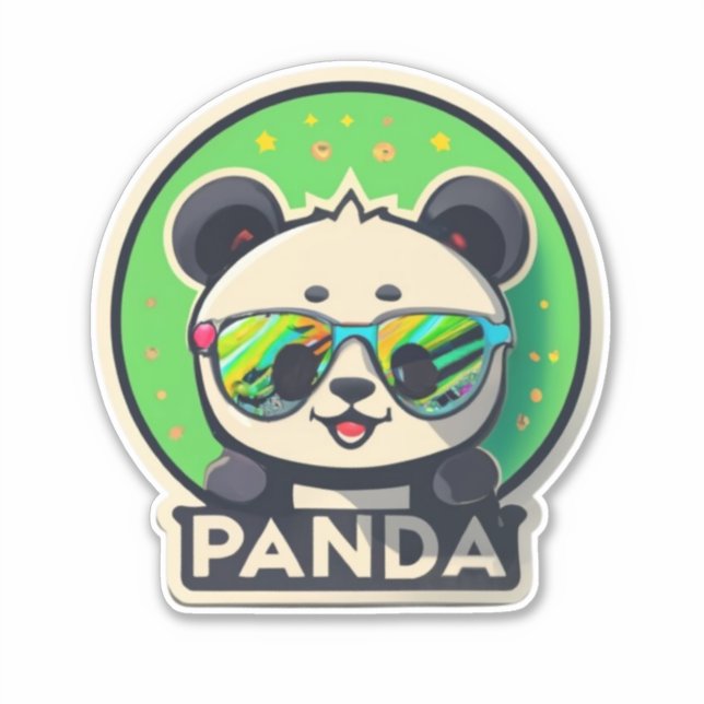 Sticker avec Pandas Sticker Sets Galore (Devant)