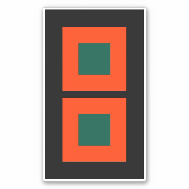 Sticker Avertissement d'ouragan Miami Nights (Devant)