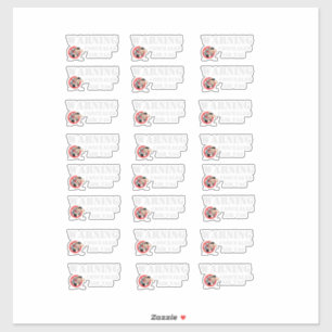 STICKER AVERTISSEUR DE BALISE D'AIR CONCÉALÉ