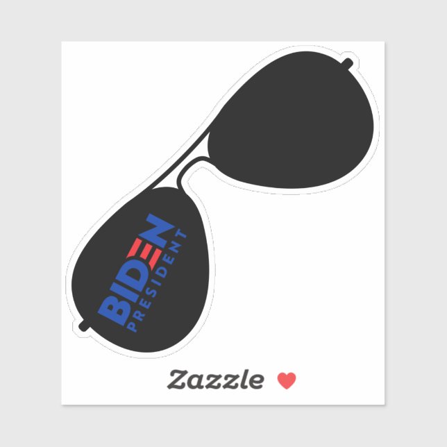 Sticker Aviateurs de Biden (Feuille)