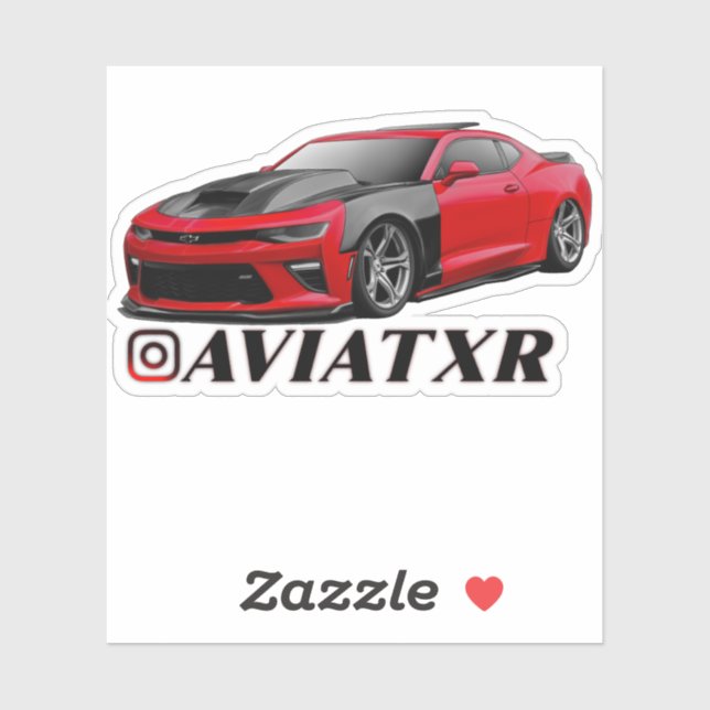 Sticker Aviatxr Custom (Feuille)