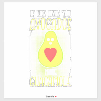 Sticker Avocados fabrique la guacamole
