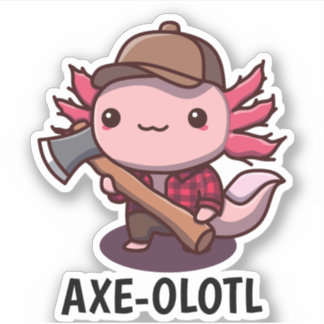Sticker Axolotl
