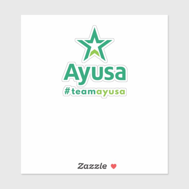 Sticker Ayusa (Feuille)