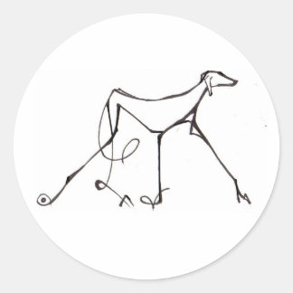 Sticker Azawakh par David Moore