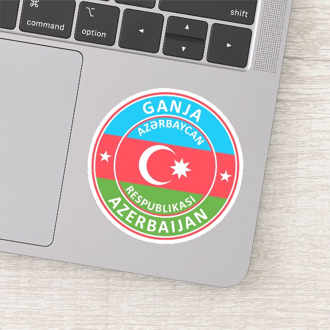 Sticker Azerbaïdjan, Ganja (Détail)