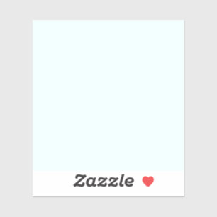 Sticker Azure (couleur X11/web) (couleur solide)