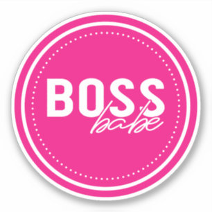 Sticker Babe Boss