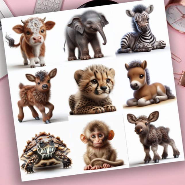 Sticker Baby Animals Set 2 (Créateur téléchargé)