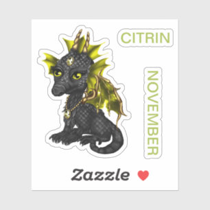 Sticker Baby-Pierre Citrin Dragon novembre