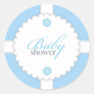 Sticker baby shower Dantel Boy