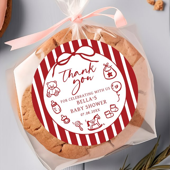 Sticker Baby shower italien Ciao Baby (Créateur téléchargé)